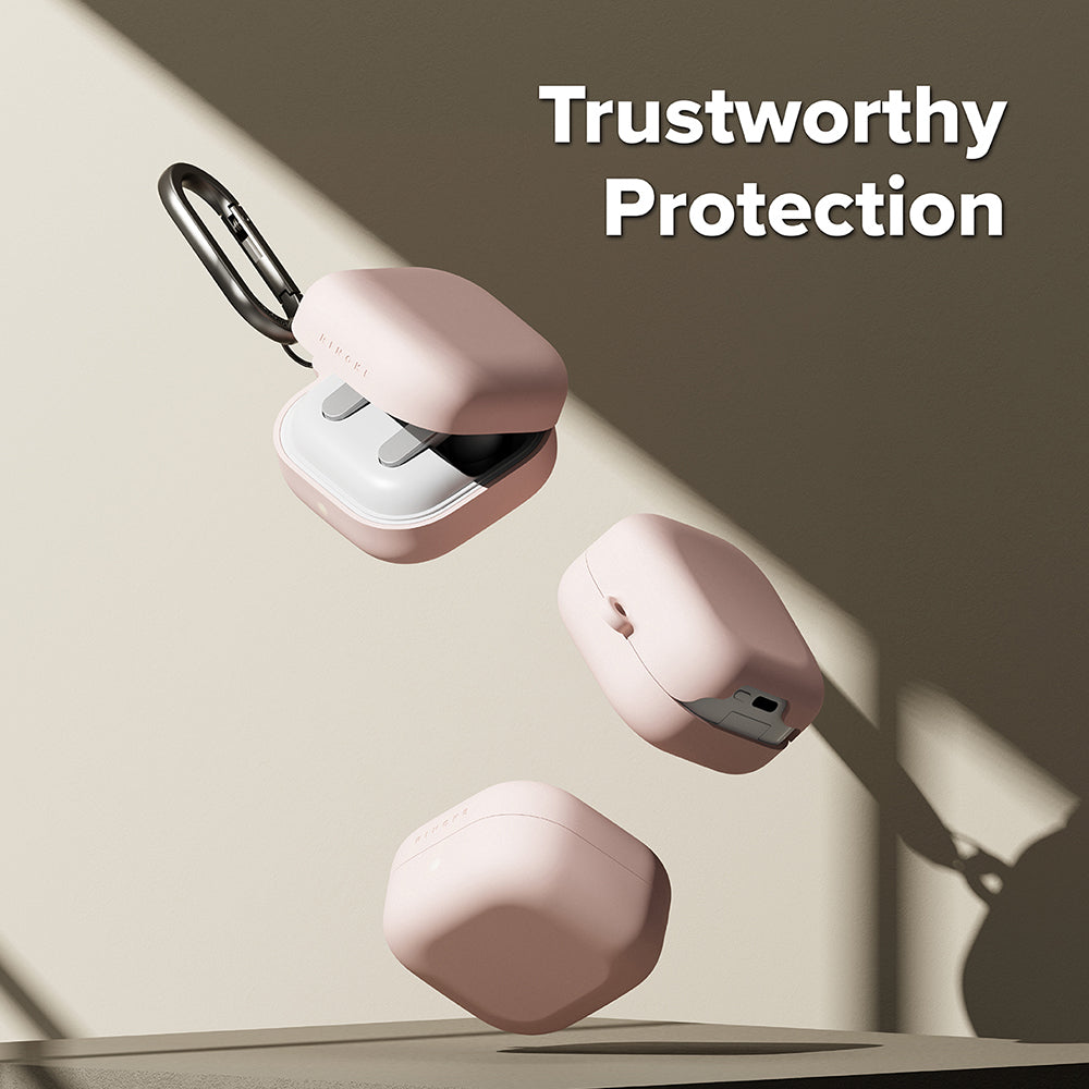 Ringke-fodral för Samsung Galaxy Buds4 / Buds4 Pro, Rosa