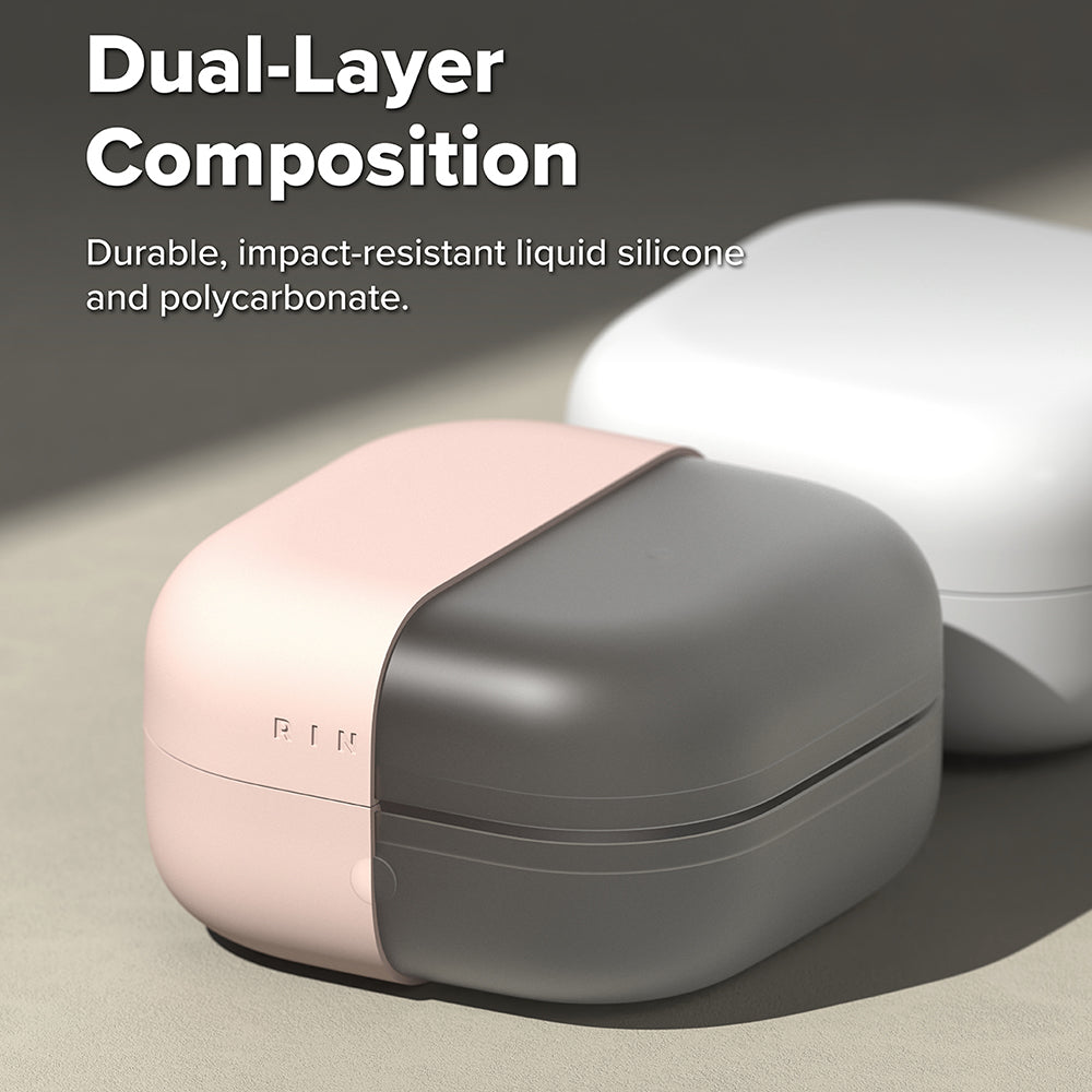 Ringke-fodral för Samsung Galaxy Buds4 / Buds4 Pro, Rosa
