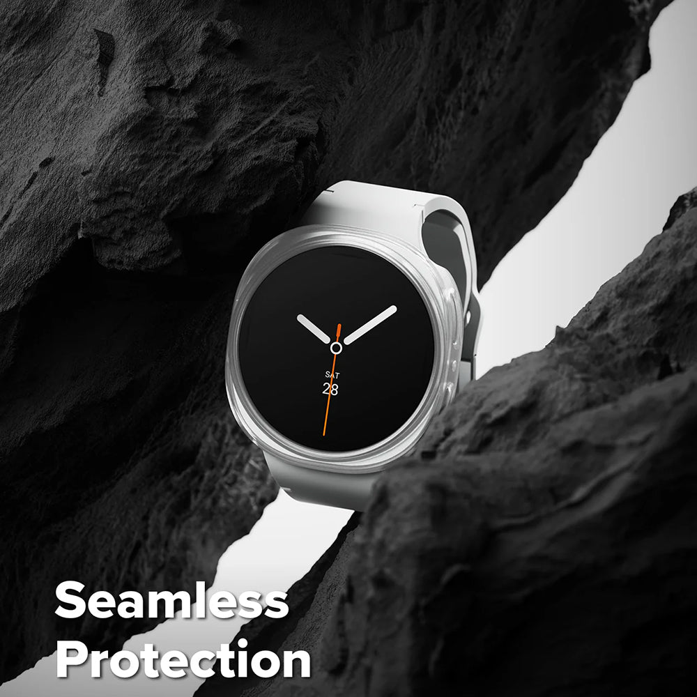 Ringke Slim-fodral för Samsung Galaxy Watch8 44mm, Set om 2 stycken, Matt svart