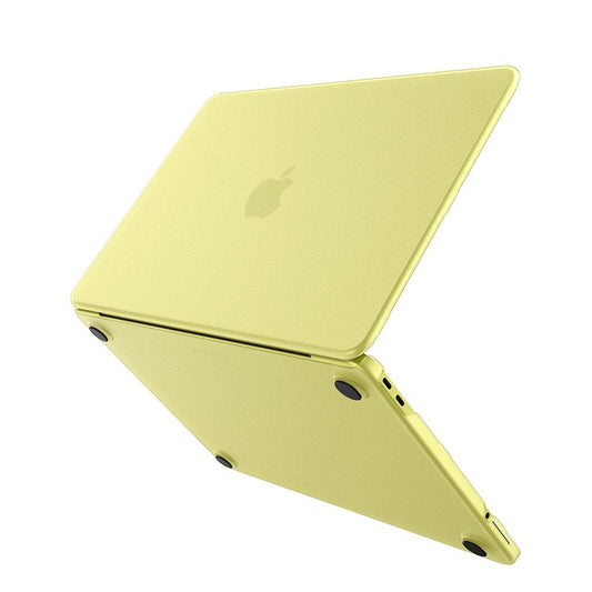 Spigen Airskin Case for Apple MacBook Neo 13inch, Satin Yellow ACS11544