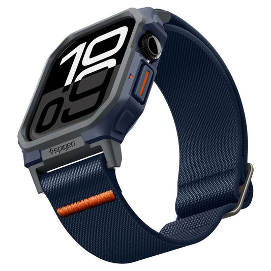 Spigen Lite Fit Pro fodral för Apple Watch Series 10 46mm, Marinblå ACS08925