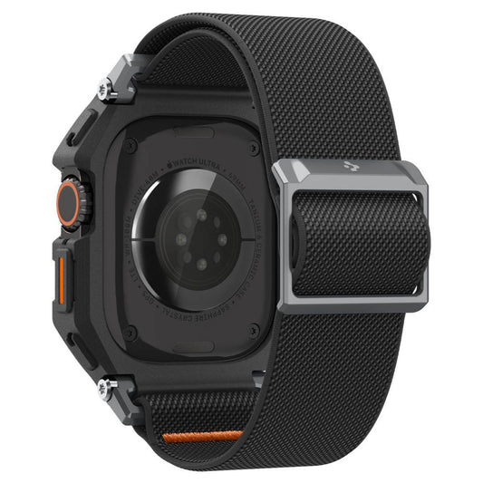 Spigen Lite Fit Pro-fodral med skärmskydd för Apple Watch Ultra Series, matt svart ACS11415