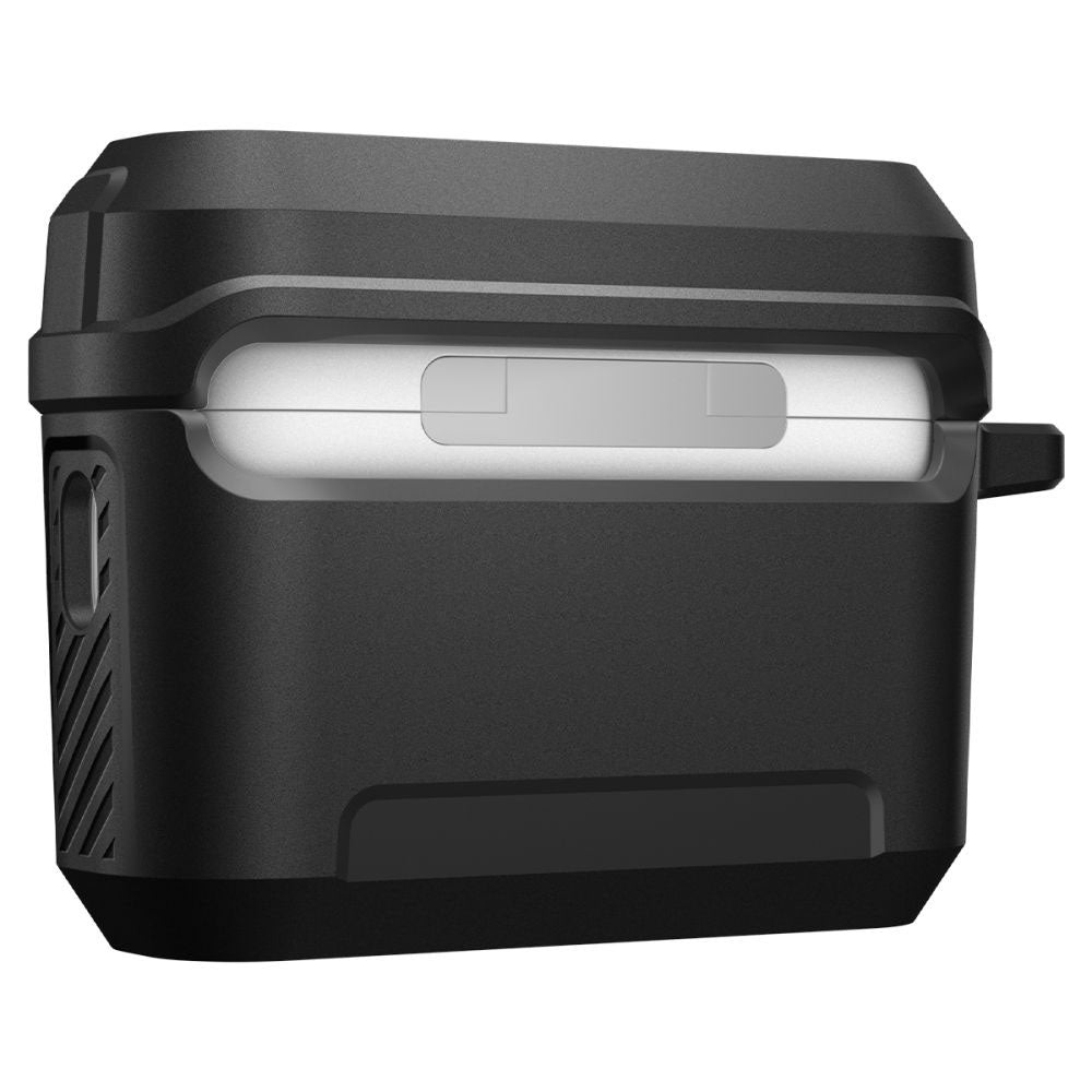 Spigen Lock Fit fodral för Apple AirPods Pro 3, Mattsvart ACS09825