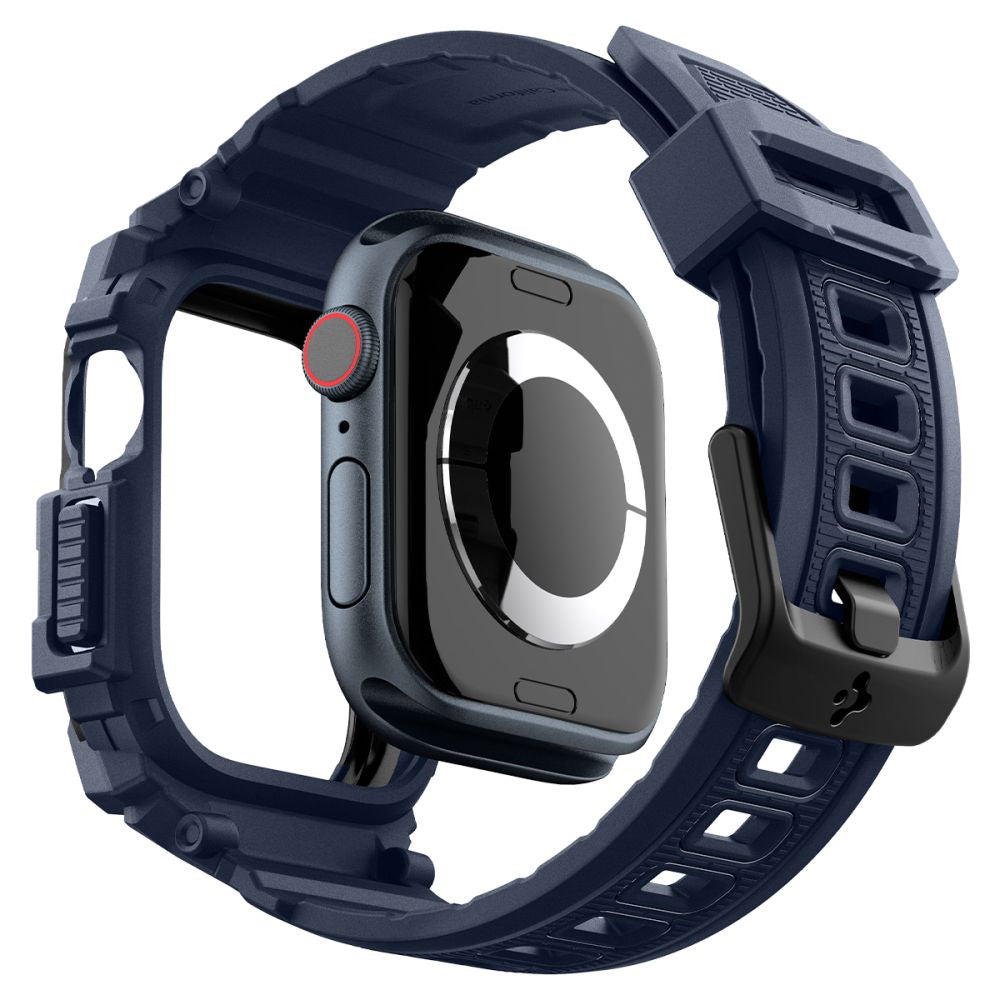 Spigen Rugged Armor Pro skal för Apple Watch Series 10 / 11 46mm, Marinblå