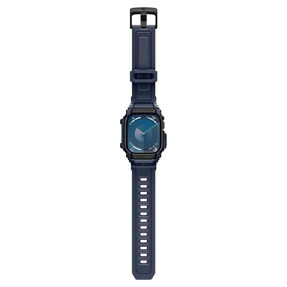 Spigen Rugged Armor Pro skal för Apple Watch Series 10 / 11 46mm, Marinblå