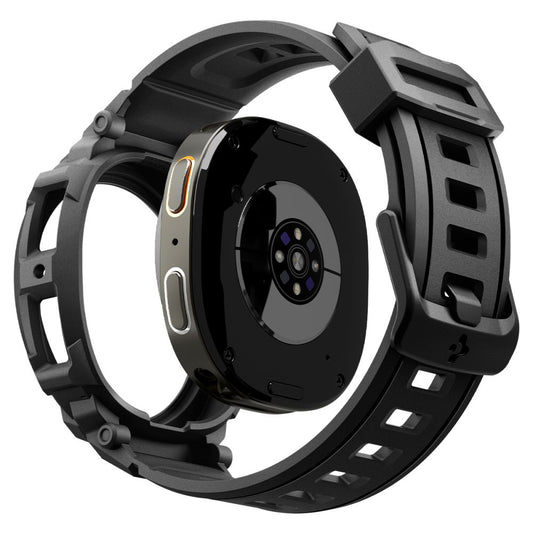 Spigen Rugged Armor Pro skal för Samsung Galaxy Watch8 40mm, Mattsvart ACS10005