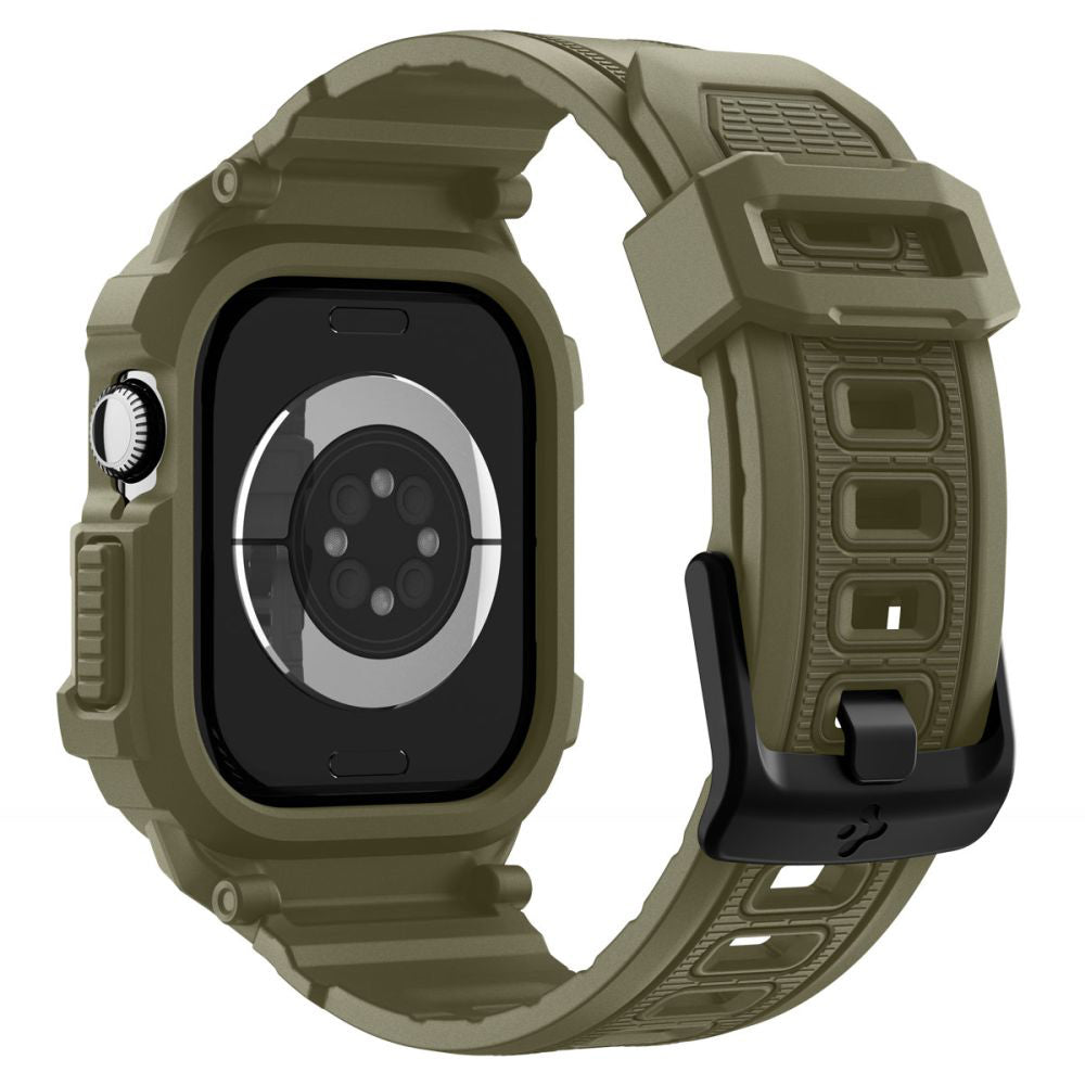 Spigen Rugged Armor Pro V2-fodral för Apple Watch Series 10 / 11 46mm, Kaki ACS10507