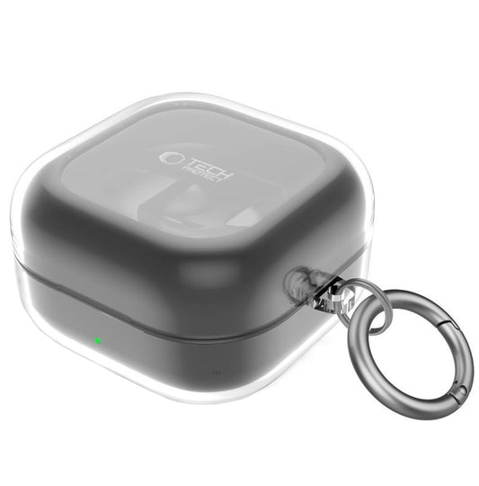Tech-Protect Flexair-fodral för Samsung Galaxy Buds4 / Buds4 Pro, Transparent