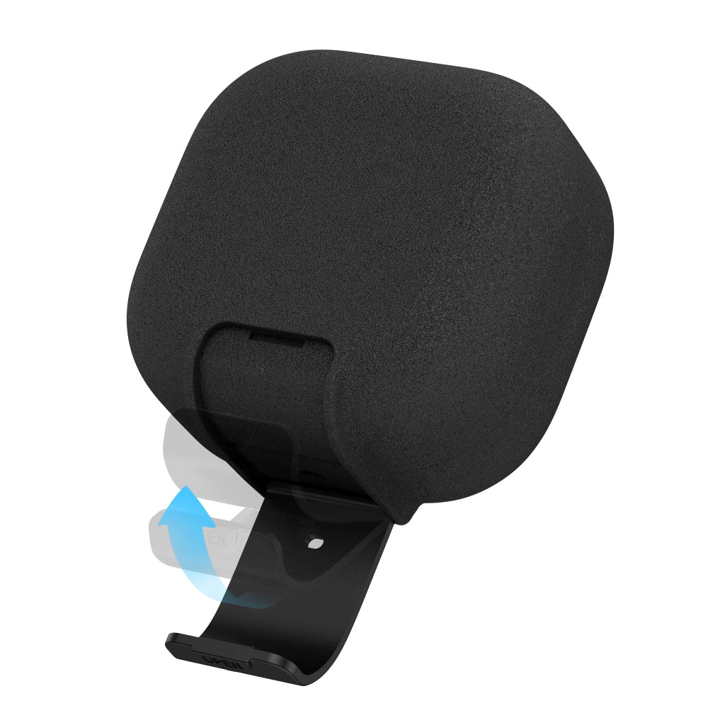 Tech-Protect Slim Hook fodral för Samsung Galaxy Buds4 / Buds4 Pro, Svart