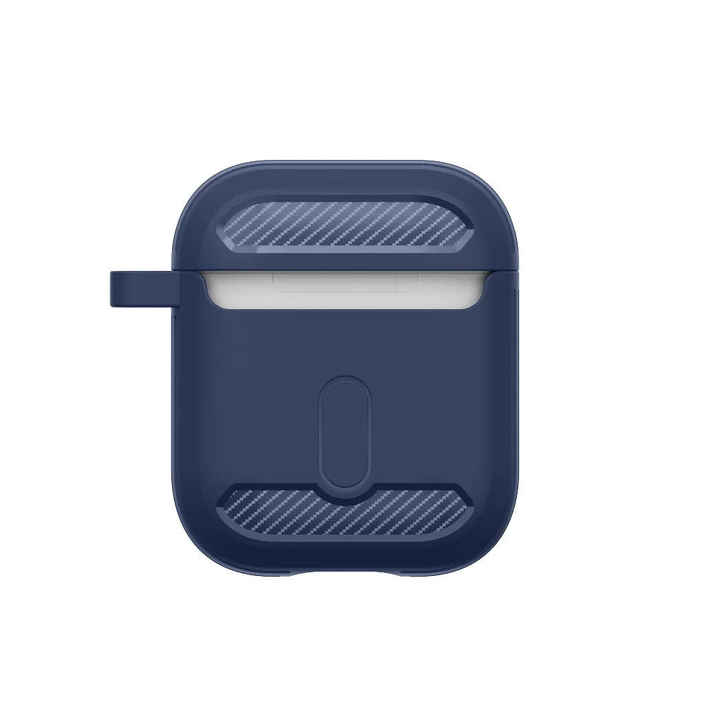 Techsuit Carbon-fodral för Apple AirPods Gen 2 / Gen 1, Rosa