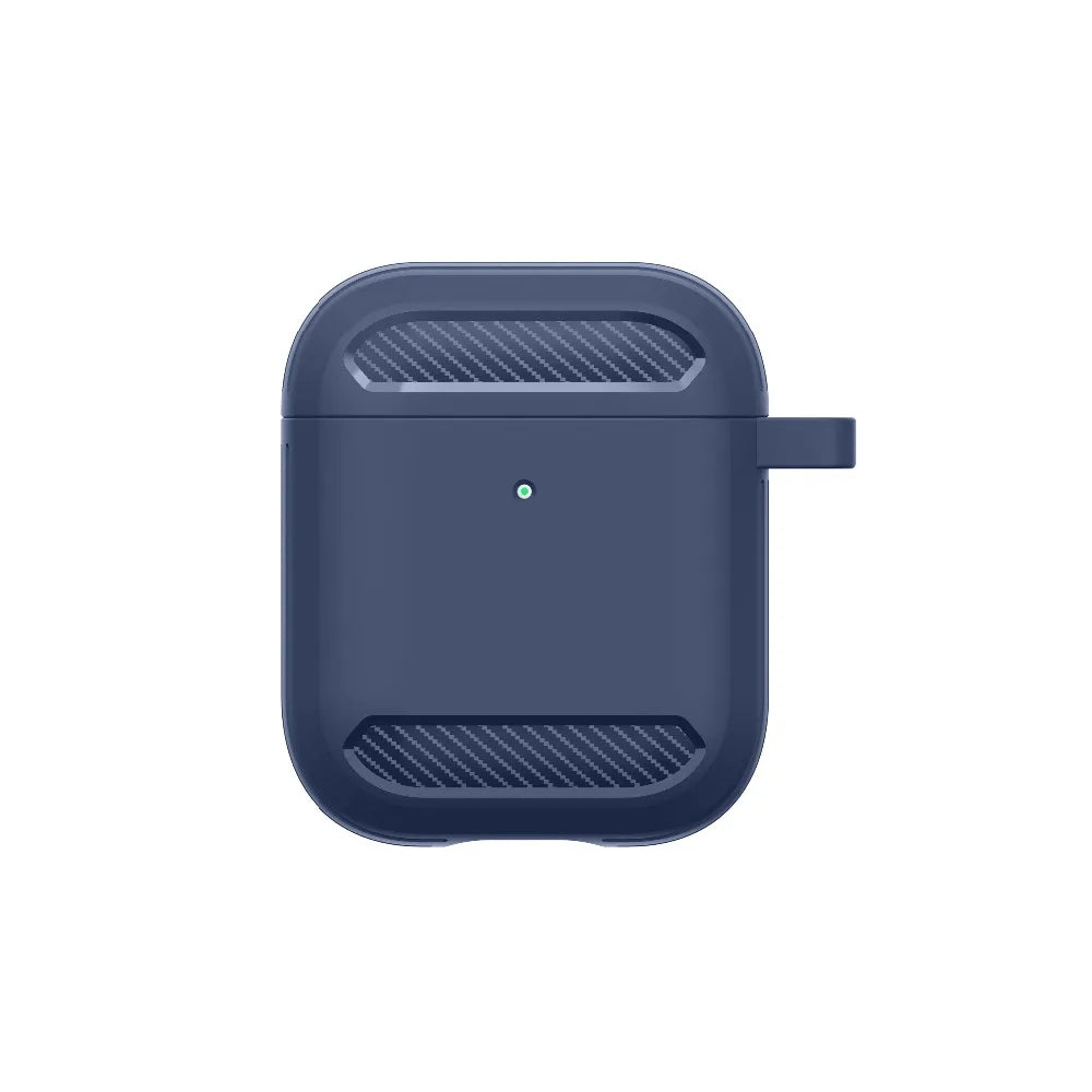 Techsuit Carbon-fodral för Apple AirPods Gen 2 / Gen 1, Rosa