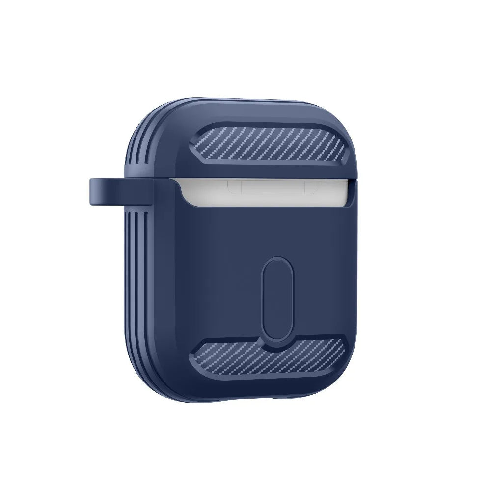 Techsuit Carbon-fodral för Apple AirPods Gen 2 / Gen 1, Rosa