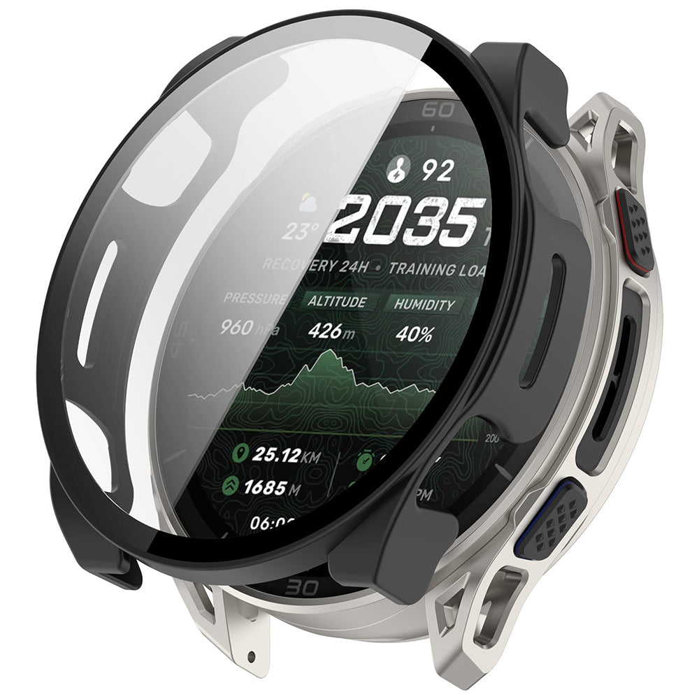 Techsuit Defense360 Pro-fodral för Amazfit Cheetah 2 Ultra, Svart