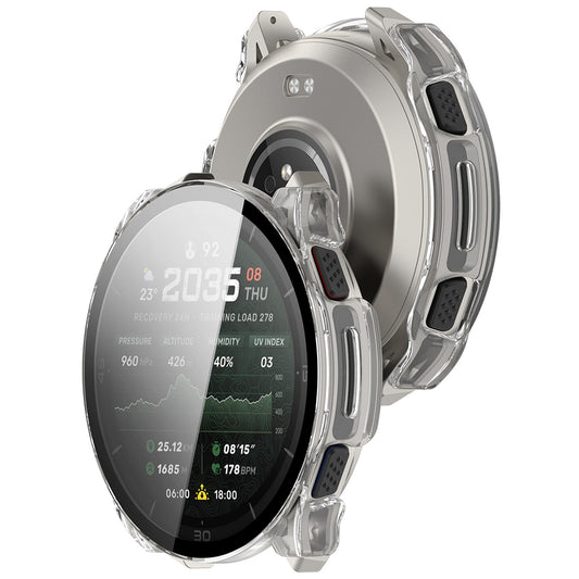 Techsuit Defense360 Pro-fodral för Amazfit Cheetah 2 Ultra, Transparent