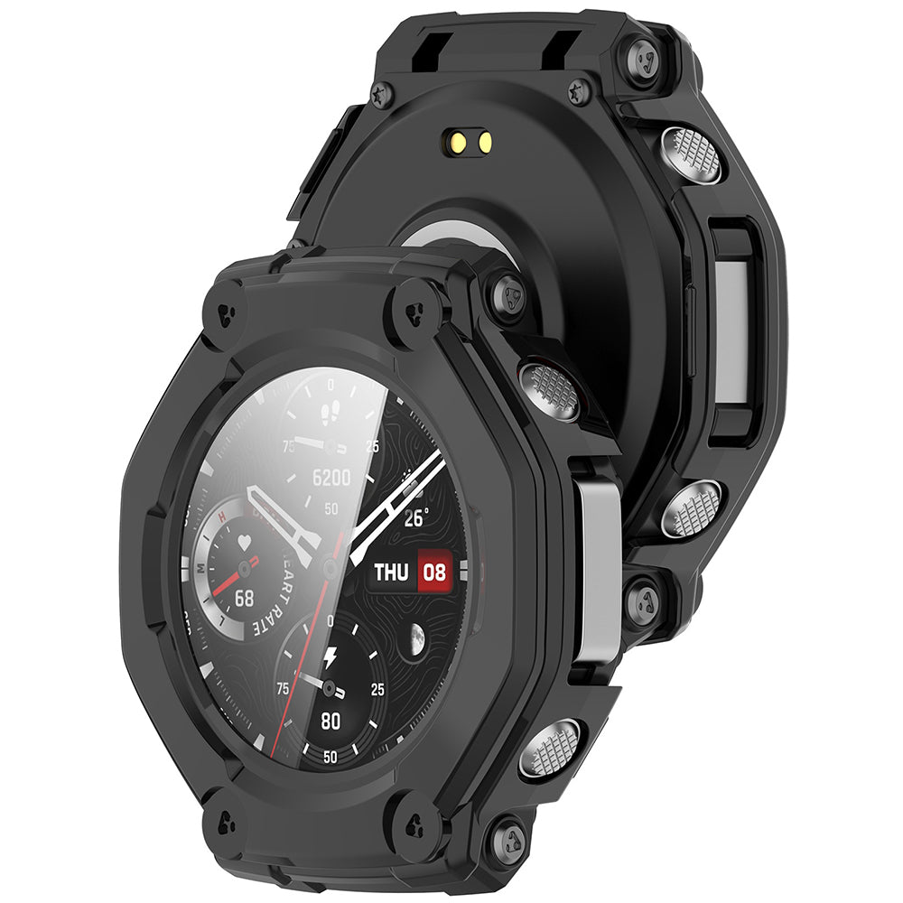 Techsuit Defense360 Pro skal för Amazfit T-Rex 3, Svart