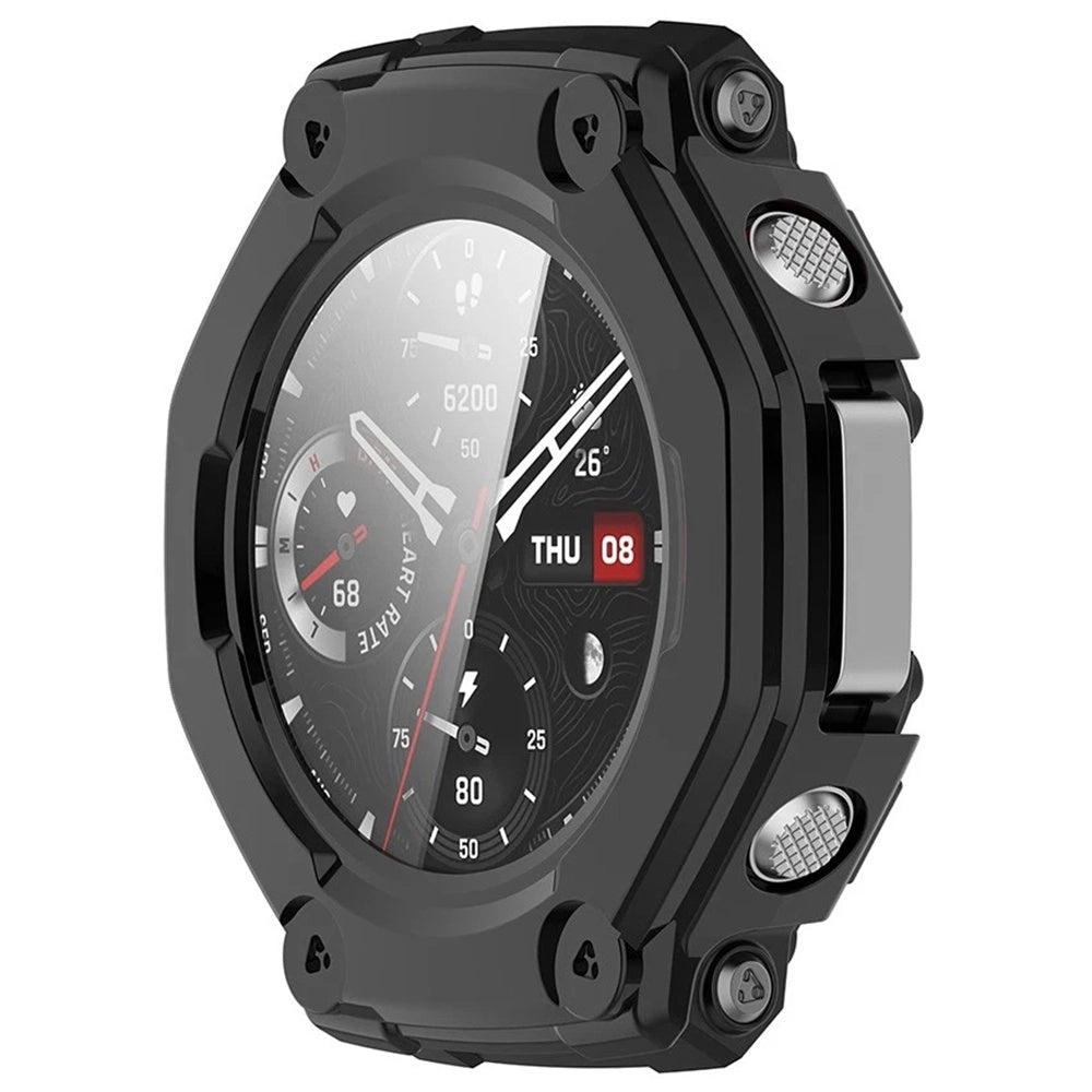 Techsuit Defense360 Pro skal för Amazfit T-Rex 3, Svart