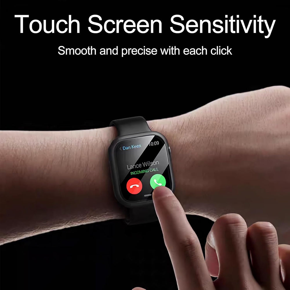 Techsuit Defense360 Pro-fodral för Apple Watch 38mm Series, Svart