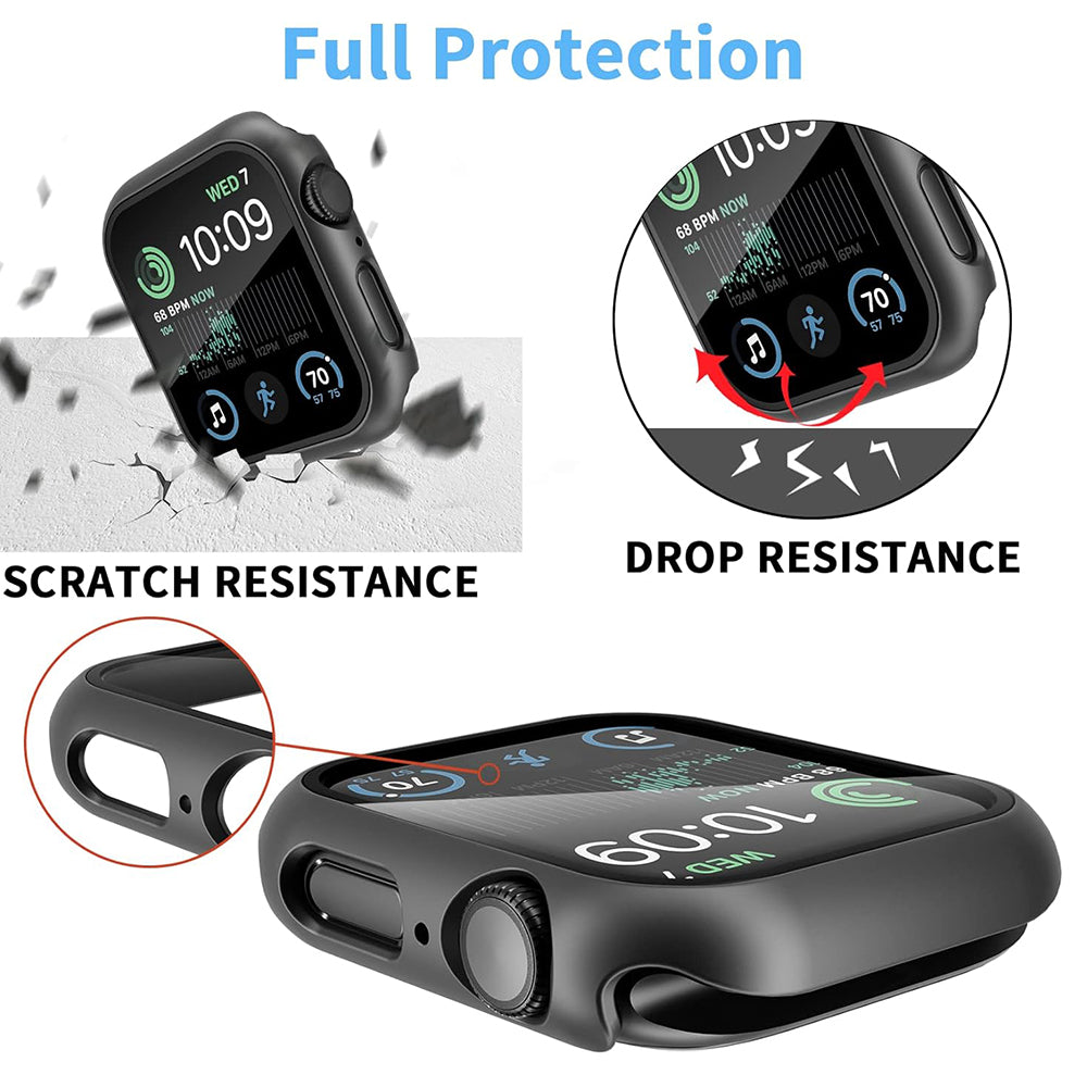 Techsuit Defense360 Pro-fodral för Apple Watch 40mm Series, Svart