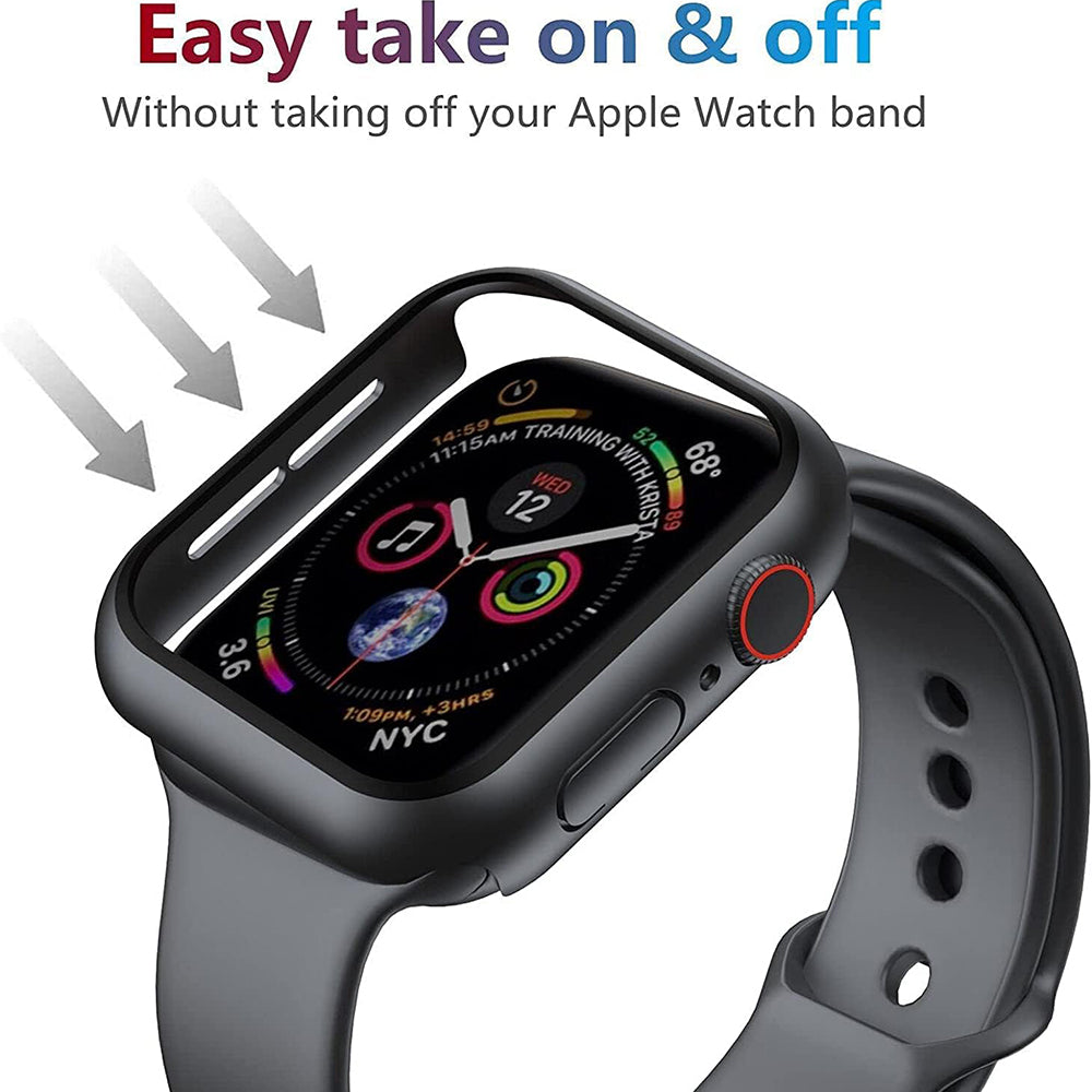Techsuit Defense360 Pro-fodral för Apple Watch 40mm Series, Svart