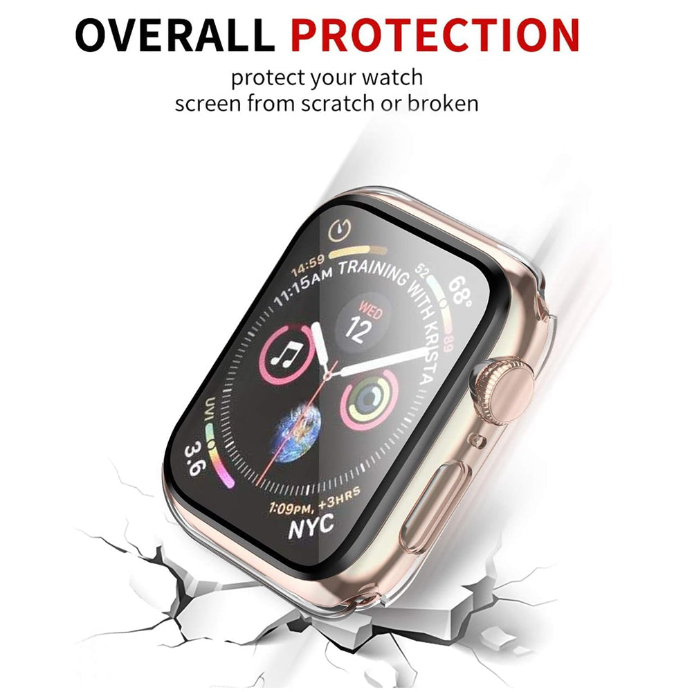 Techsuit Defense360 Pro-fodral för Apple Watch 42mm Series, Transparent
