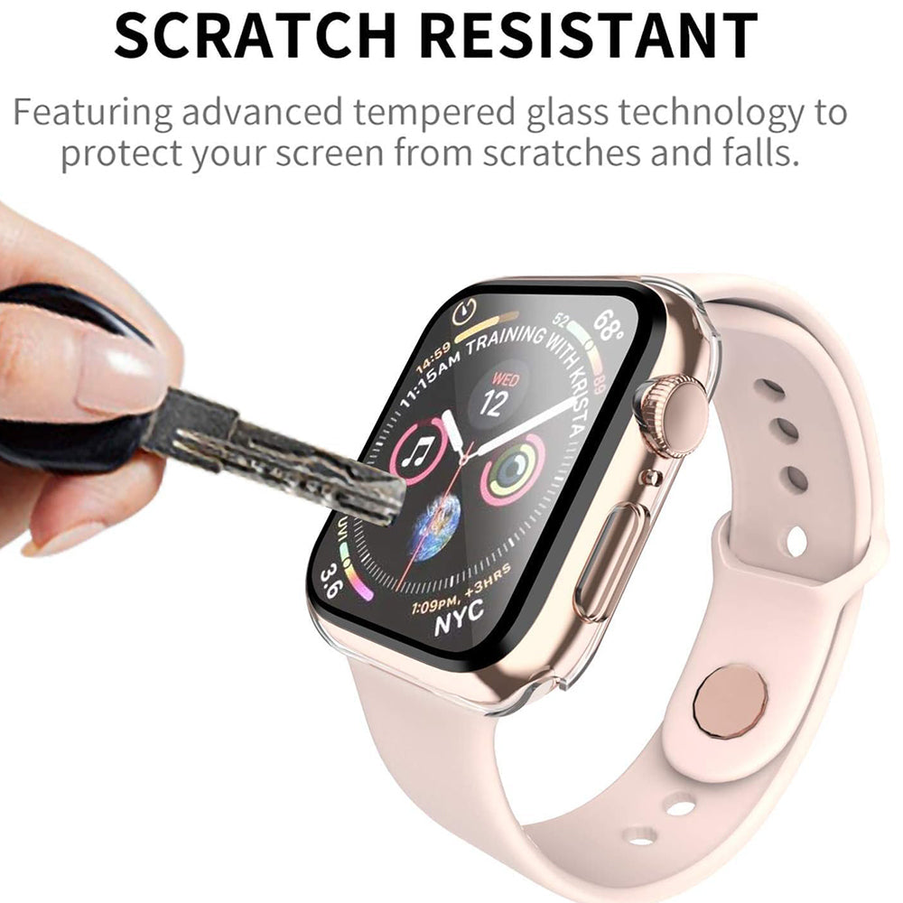 Techsuit Defense360 Pro-fodral för Apple Watch 42mm Series, Transparent