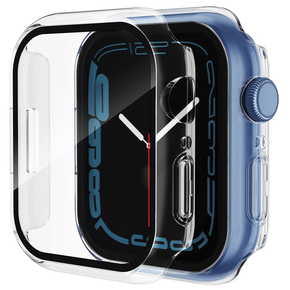 Techsuit Defense360 Pro-fodral för Apple Watch 7 41mm-serien, Transparent