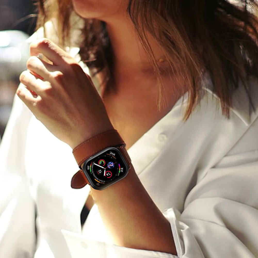 Techsuit Defense360 Pro-fodral för Apple Watch 7 45mm-serien, svart