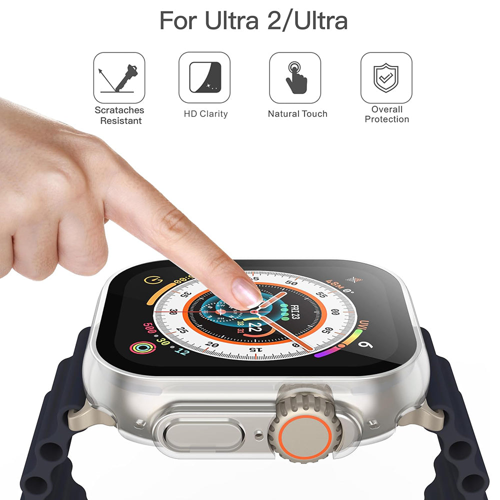 Techsuit Defense360 Pro-fodral för Apple Watch Ultra Series, Transparent