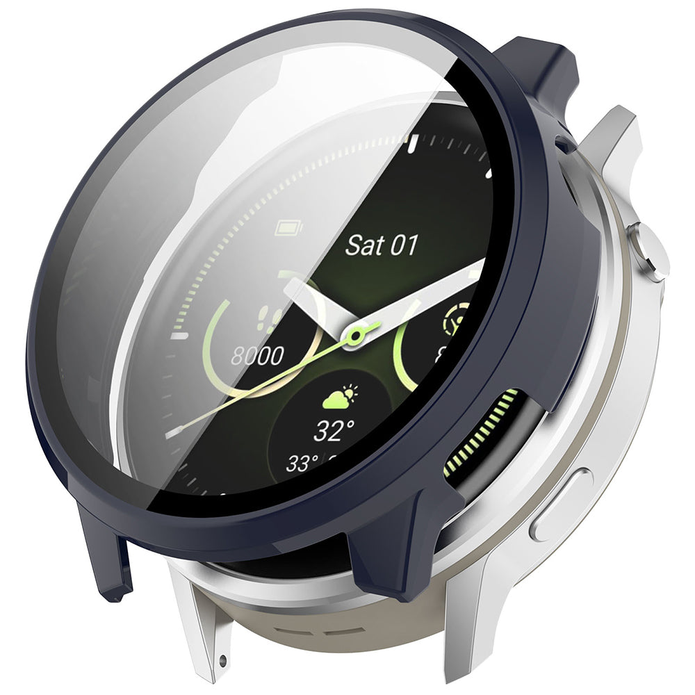 Techsuit Defense360 Pro skal för Garmin Venu 4 45mm, Marinblå