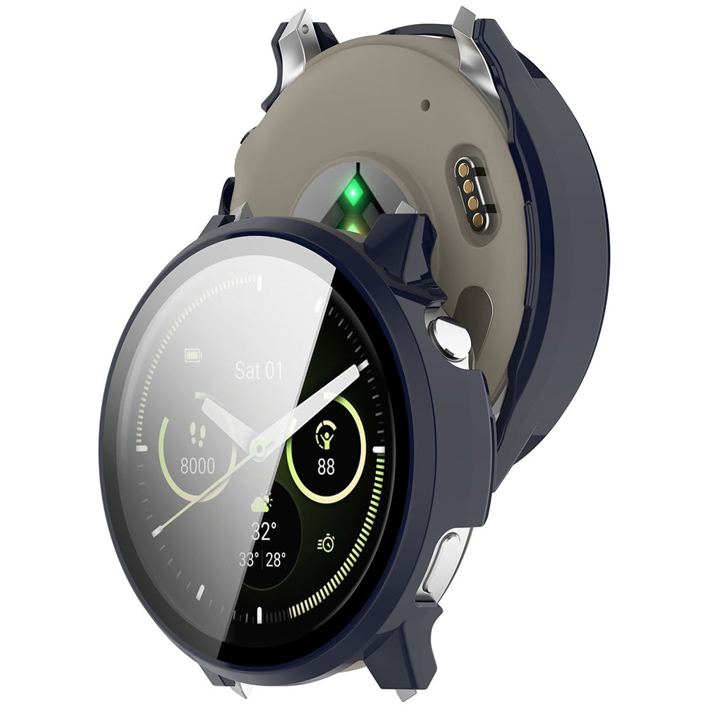 Techsuit Defense360 Pro skal för Garmin Venu 4 45mm, Marinblå