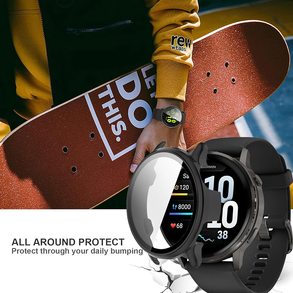 Techsuit Defense360 Pro skal för Garmin Venu 4 45mm, Rosa