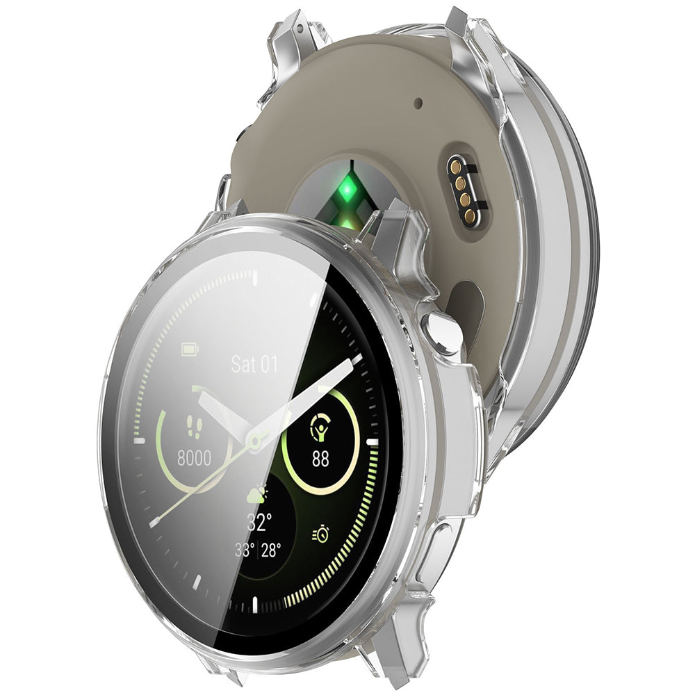 Techsuit Defense360 Pro skal för Garmin Venu 4 45mm, Transparent