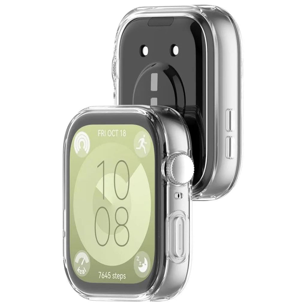 Techsuit Defense360 Pro-fodral för Huawei Watch Fit 3, Transparent
