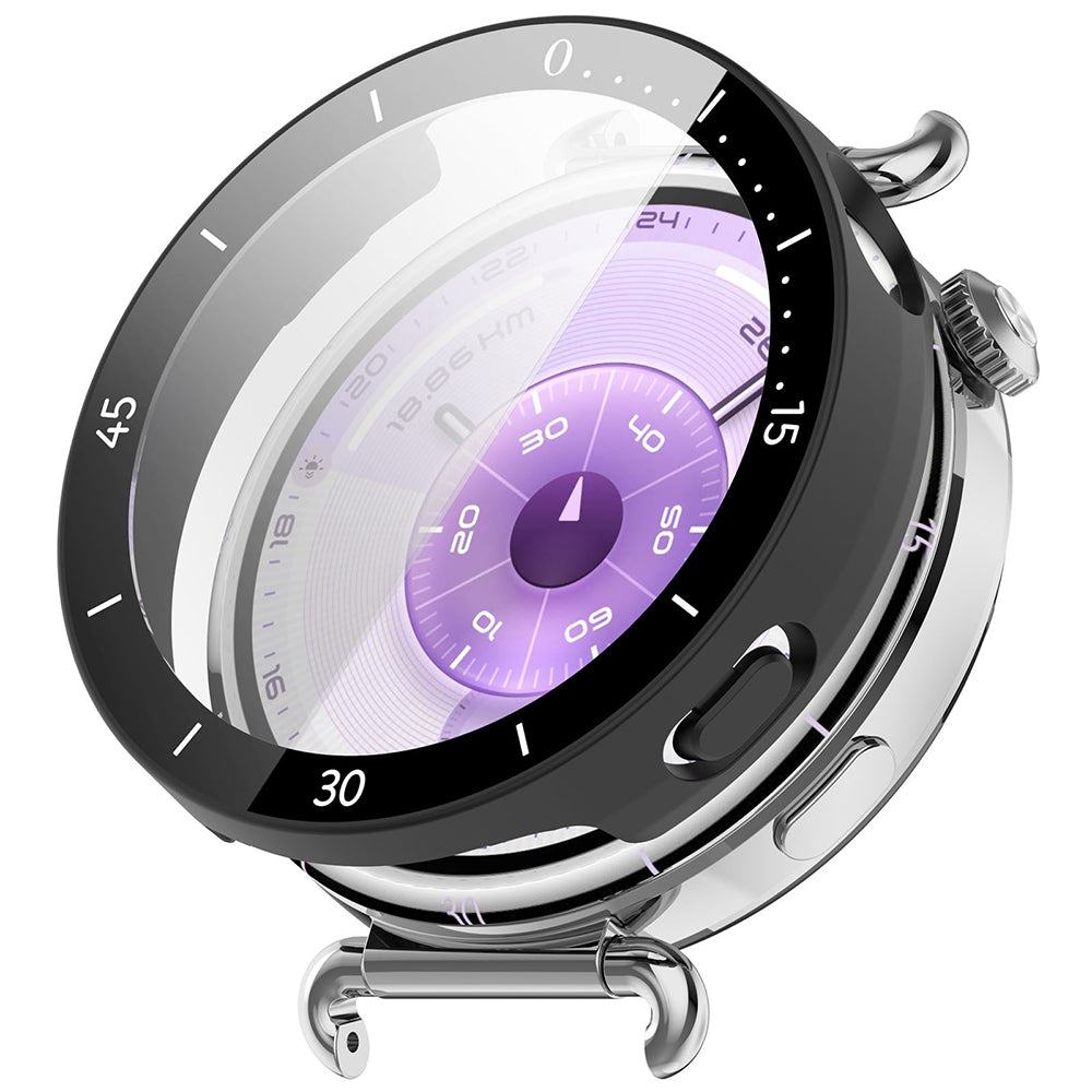 Techsuit Defense360 Pro Bezel skal för Huawei Watch GT 6 41mm, Mattsvart