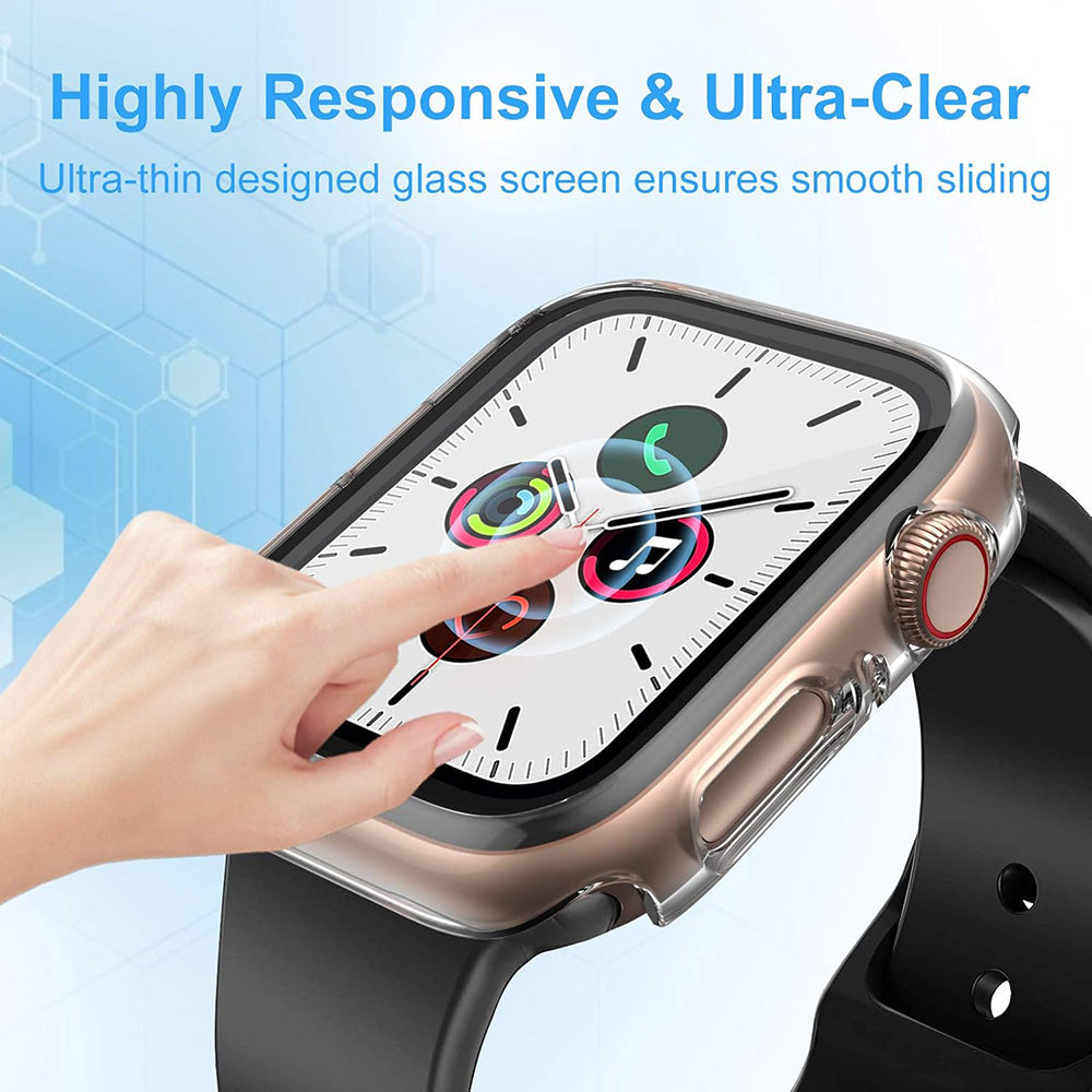 Techsuit Defense360 Pro Bezel Case for Huawei Watch Ultimate, Transparent