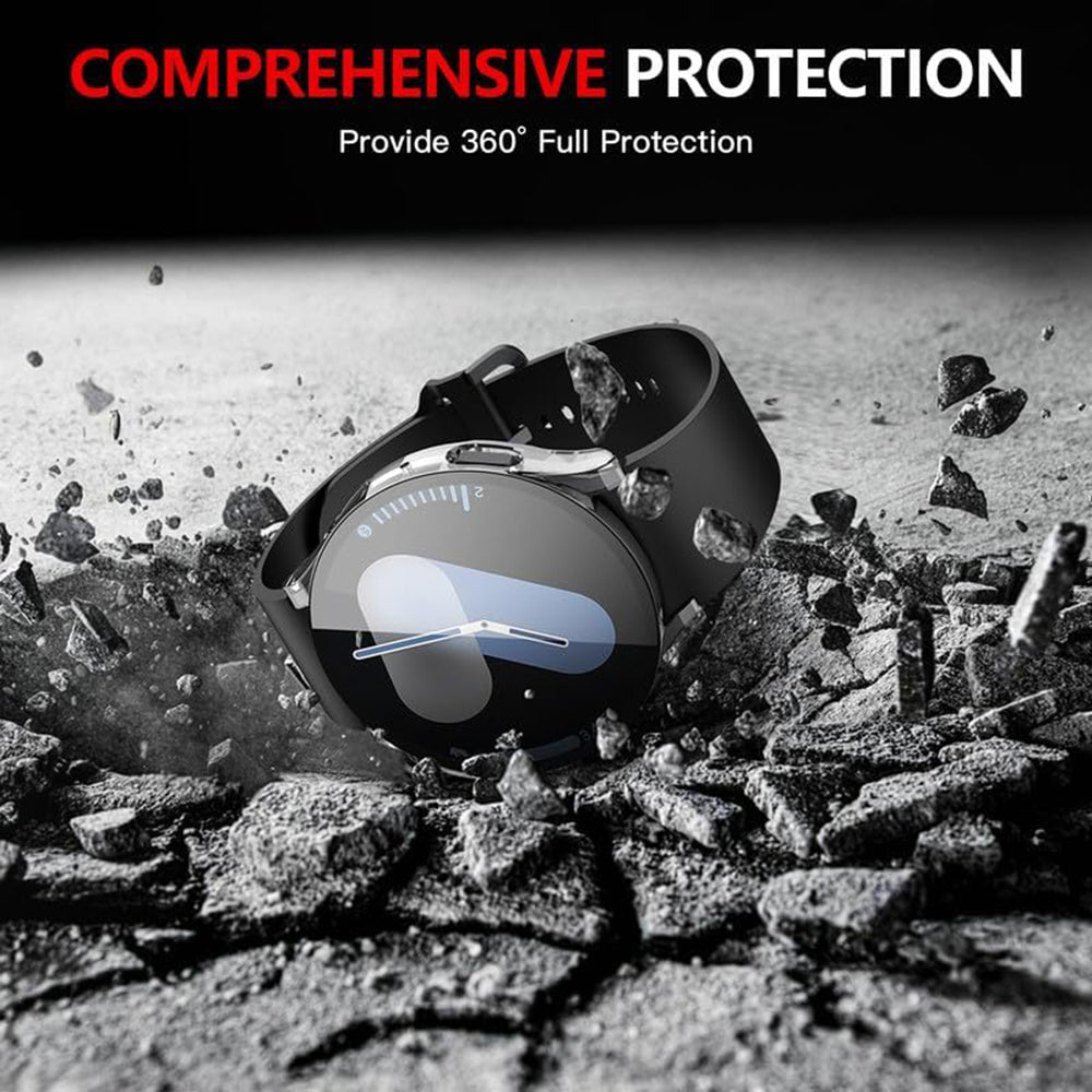Techsuit Defense360 Pro-fodral för Samsung Galaxy Watch7 40mm, Transparent