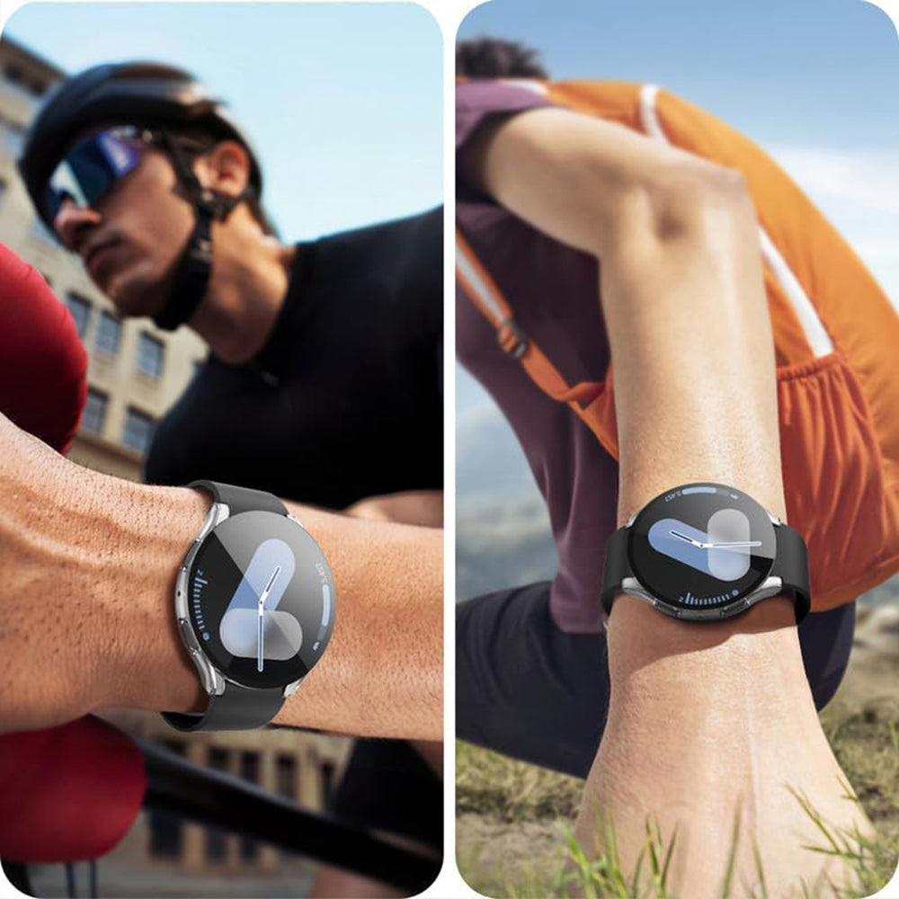 Techsuit Defense360 Pro-fodral för Samsung Galaxy Watch7 40mm, Transparent