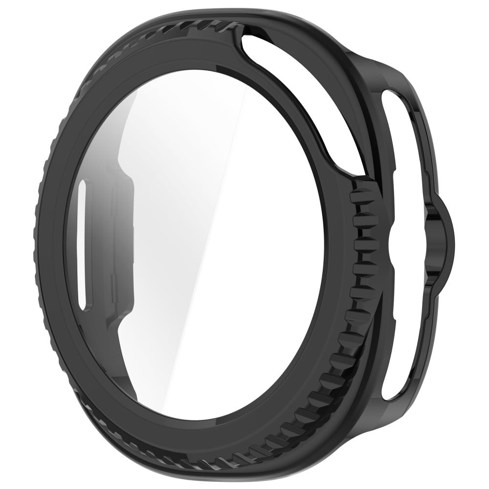 Techsuit Defense360 Pro-fodral för Samsung Galaxy Watch8 Classic, svart