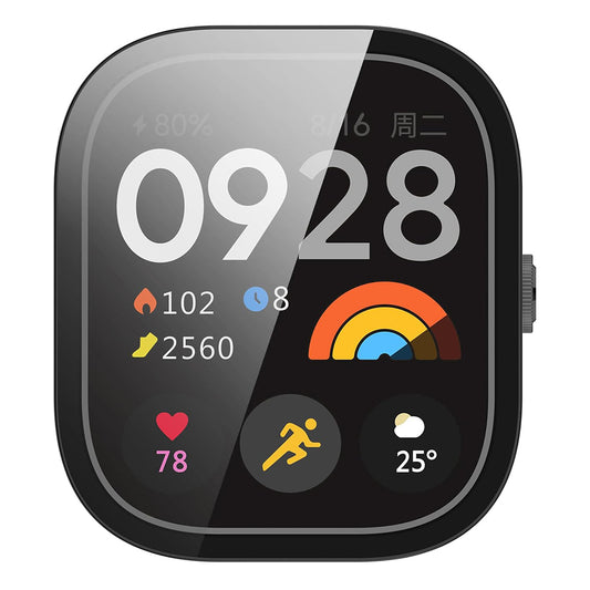 Techsuit Defense360 Pro-fodral för Xiaomi Redmi Watch 4, svart