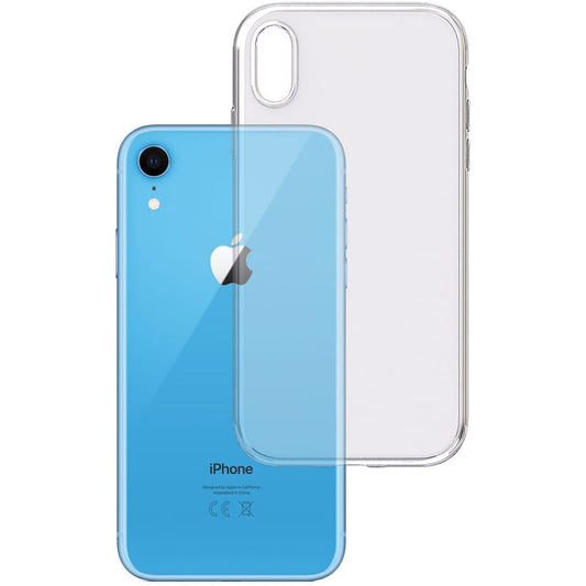 Fodral till Apple iPhone XR, 3MK, Clear, Transparent