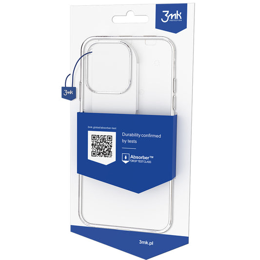 Fodral till Apple iPhone 14 Pro Max, 3MK, Clear, Transparent