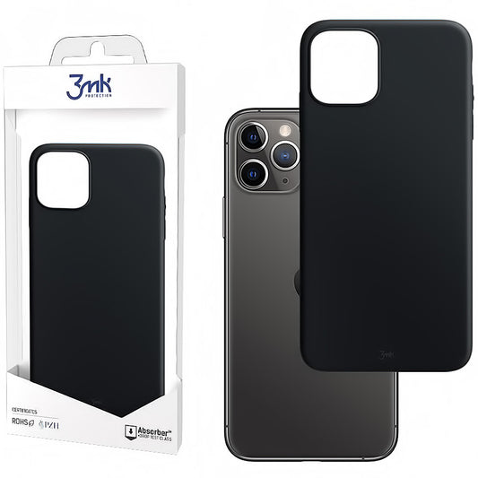 Fodral till Apple iPhone 11 Pro, 3MK, Matt, Svart