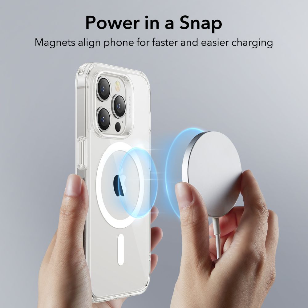 MagSafe-skal för Apple iPhone 14 Pro Max, ESR, Ch Halolock, Transparent