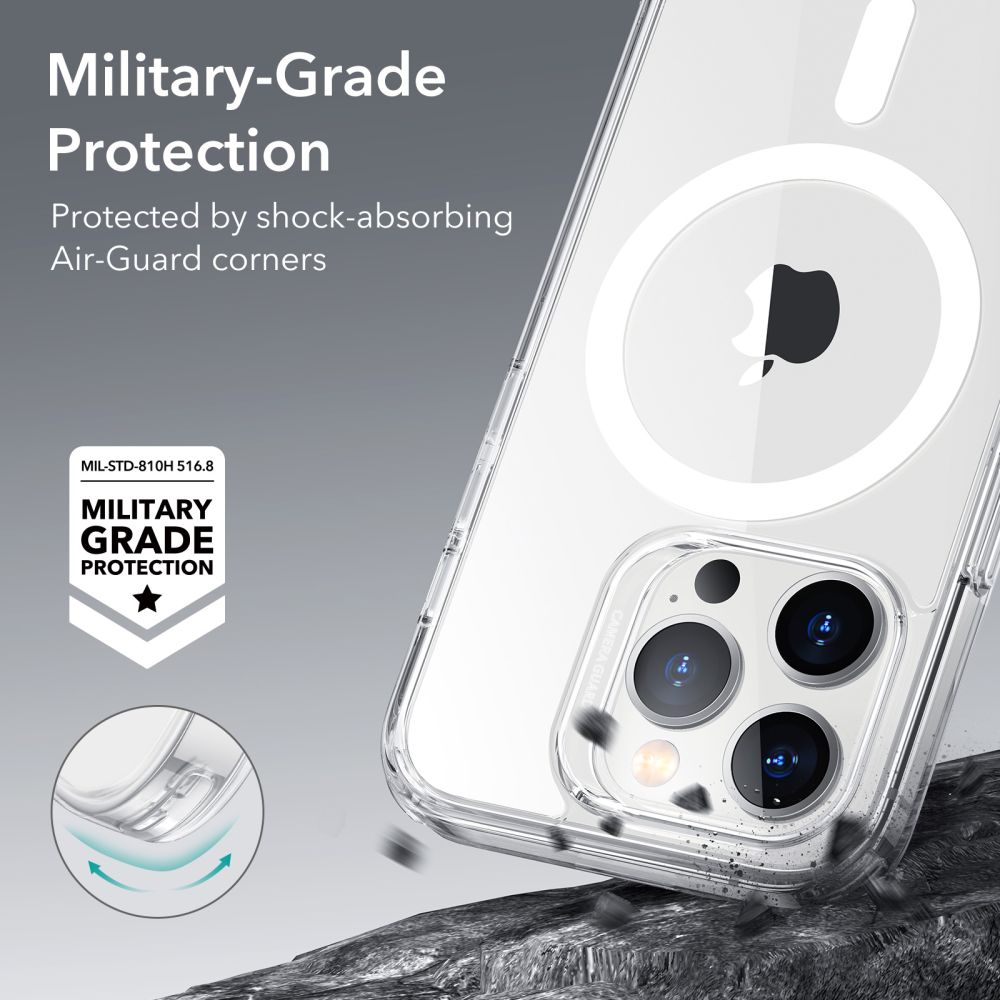 MagSafe-skal för Apple iPhone 14 Pro Max, ESR, Ch Halolock, Transparent