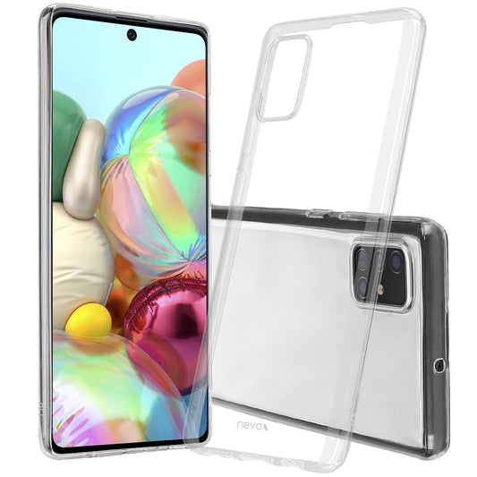 Fodral till Samsung Galaxy A42 5G A426, Nevox, StyleShell Flex, Transparent