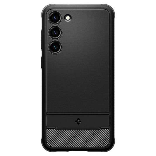 Fodral till Samsung Galaxy S23 S911, Spigen, Rugged Armour, Svart ACS05711