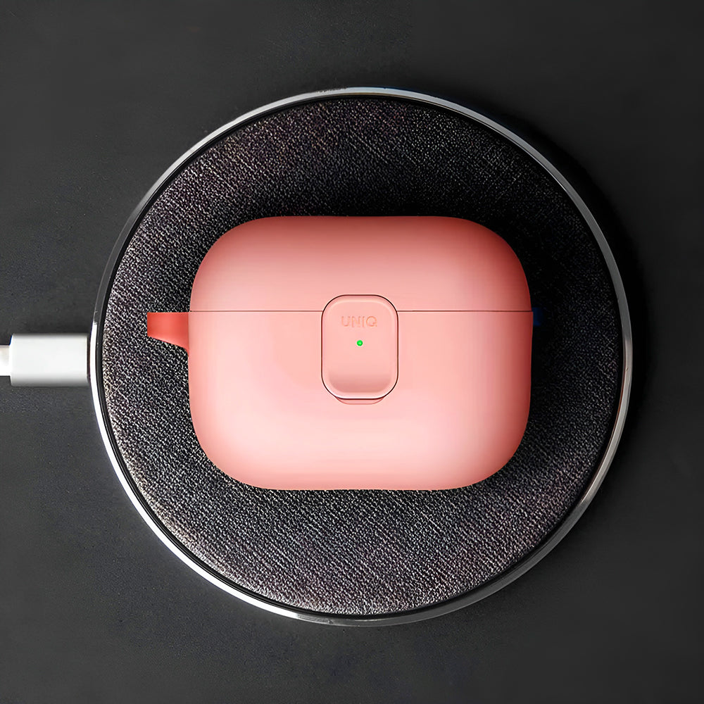 UNIQ Clyde fodral för Apple AirPods 4, Svartblå