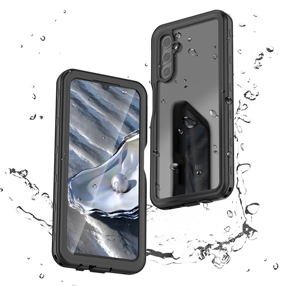 Vattentät fodral för Samsung Galaxy A17 4G / A17 5G, ShellBox, Svart
