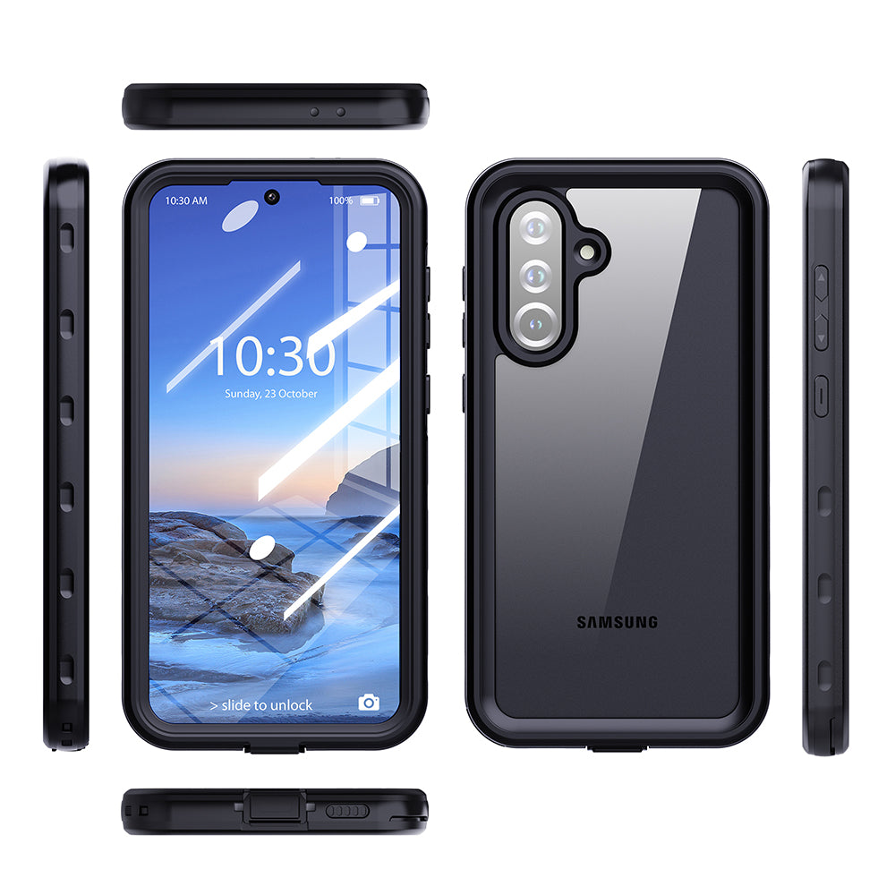 Vattentät fodral för Samsung Galaxy A26 A266, ShellBox, Svart