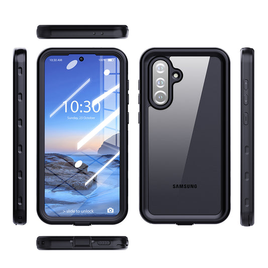 Vattentät fodral för Samsung Galaxy A26 A266, ShellBox, Svart